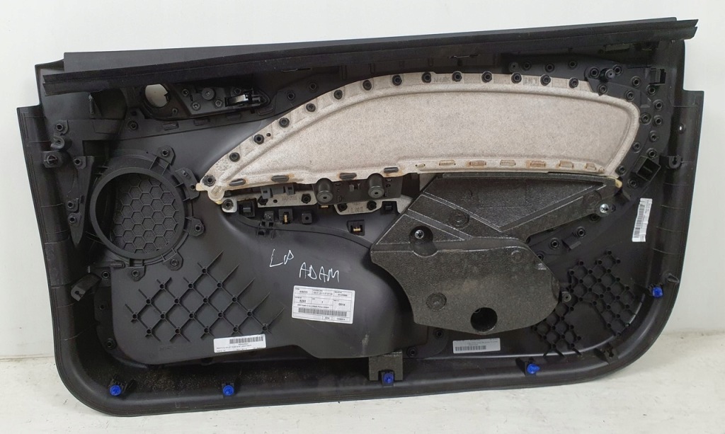 Обивка обшивка дверь левый opel adam europa с Разборки