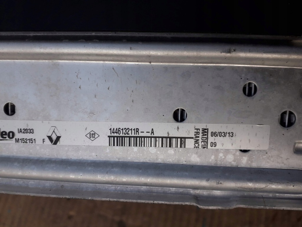 фото №4, Інтеркулер радіатор ловець twingo wind dci tce