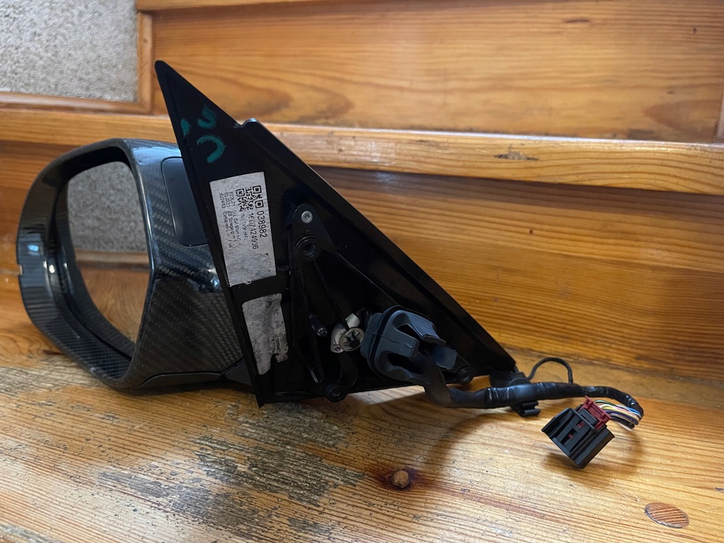 фото №6, Audi a6 rs6 12- дзеркало ліва europa карбон 16 pin