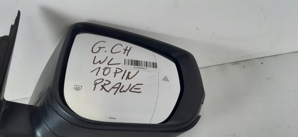 фото №7, Jeep grand cherokee wl зеркало правое 10 pin 68420892ac