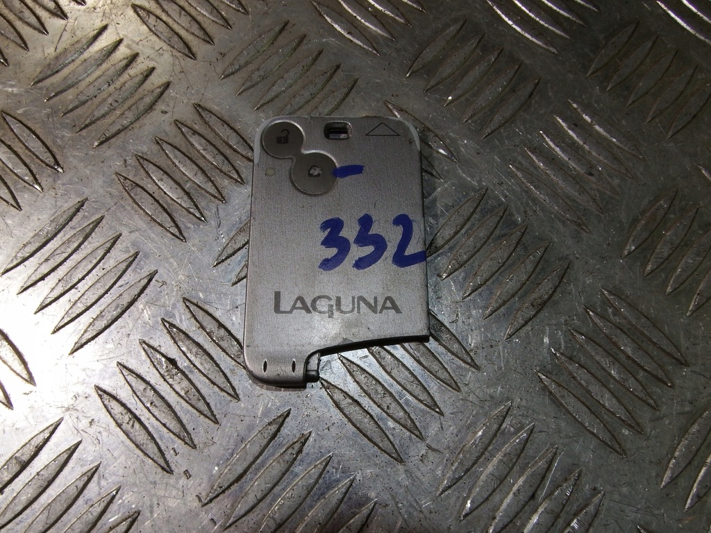 фото №1, Карта pilot ключ espace iv laguna ii vel satis