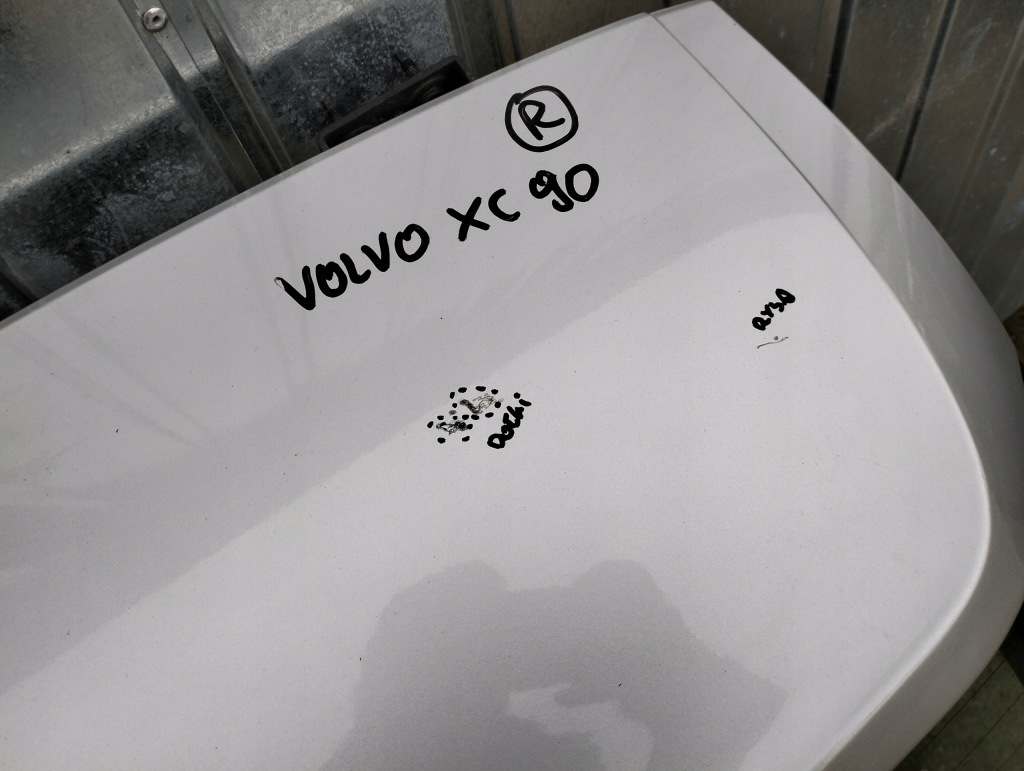 фото №4, Крышка багажника задняя стекло volvo xc90 i lift серебристая 2007-2014