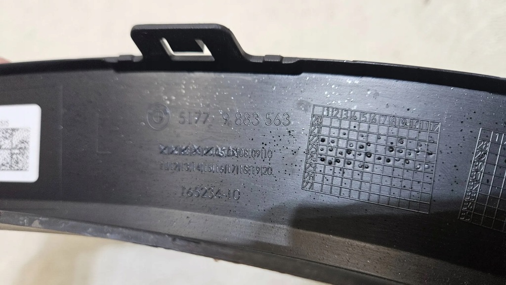 фото №7, Молдинг декоративная крыла заднего задняя bmw x1 u11 9883563