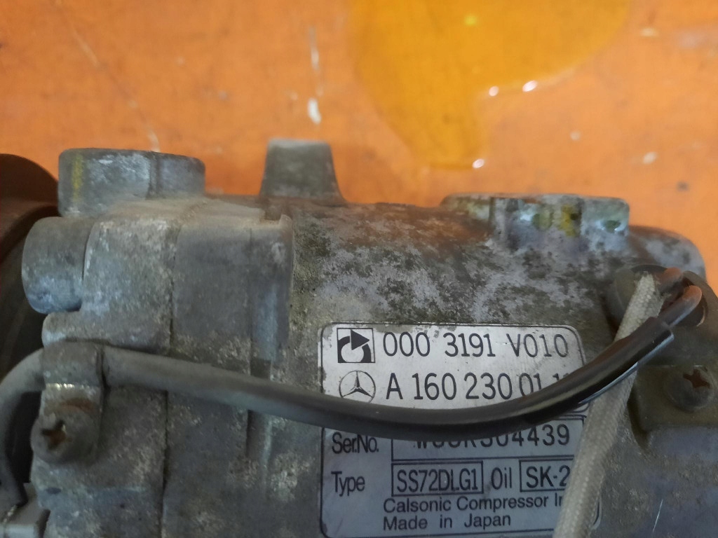 фото №6, Smart fortwo i 0.8cdi 00-07 компресор кондиціонера 0003191 r6600100305