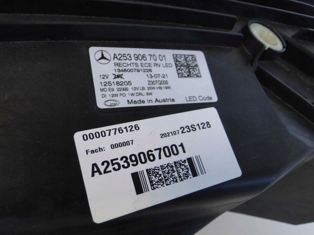 Mercedes glc 253 рестайлинг  фара правая led high perform Оригинал