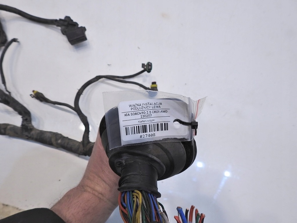 фото №8, Жгут электропроводка лонжерон левая kia sorento i