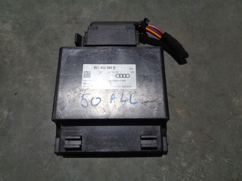 фото №1, 8k0959663d audi a4 a5 q5 a7 стабилизатор напряжения