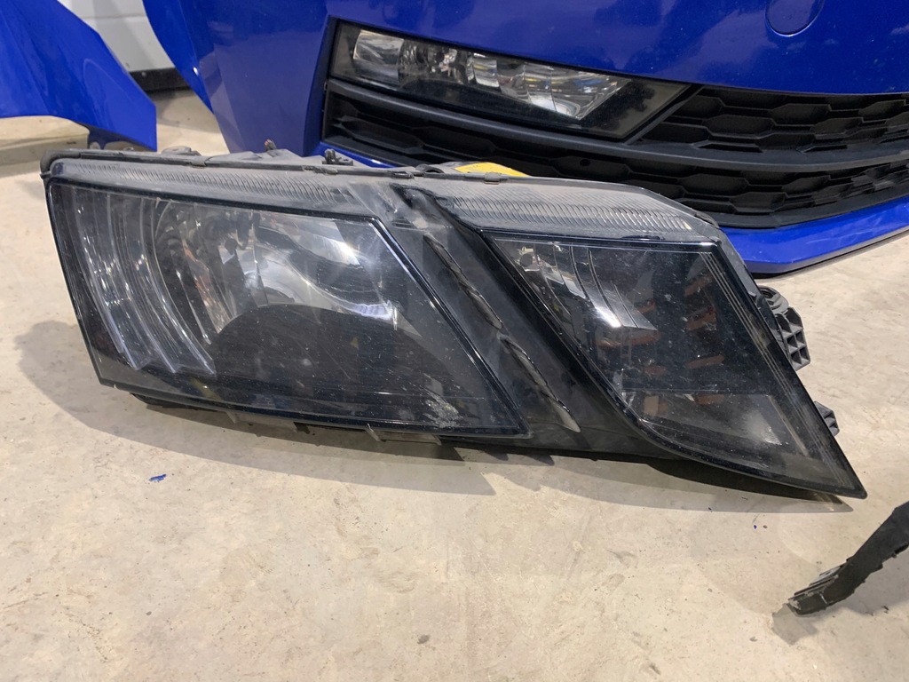 фото №12, Skoda octavia iii 3 lift капот бампер лампы перед крыло pas lf5k 1.6 tdi