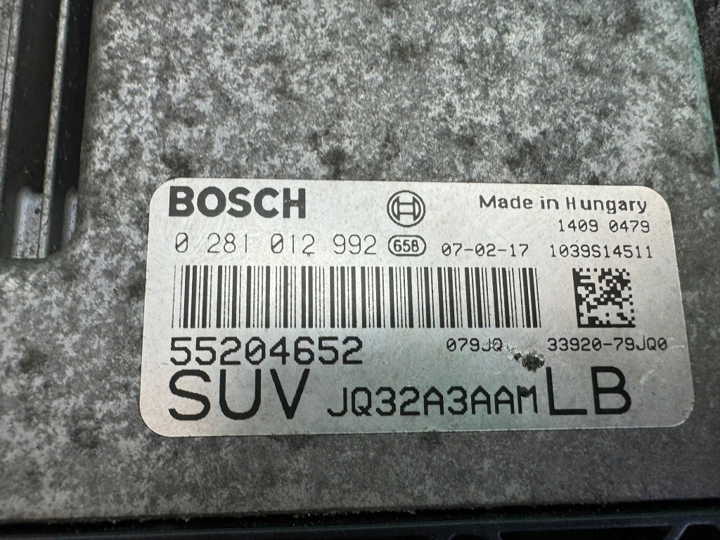 Бортовой компьютер набор стартовый иммобилайзер запуск suzuki sx4 1.9 ddis 06- sedici с Разборки