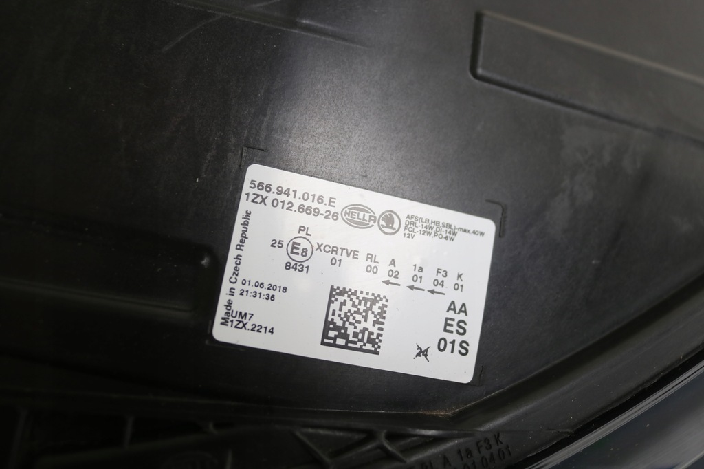 фото №12, Skoda kodiaq лампа права full led 566941016e