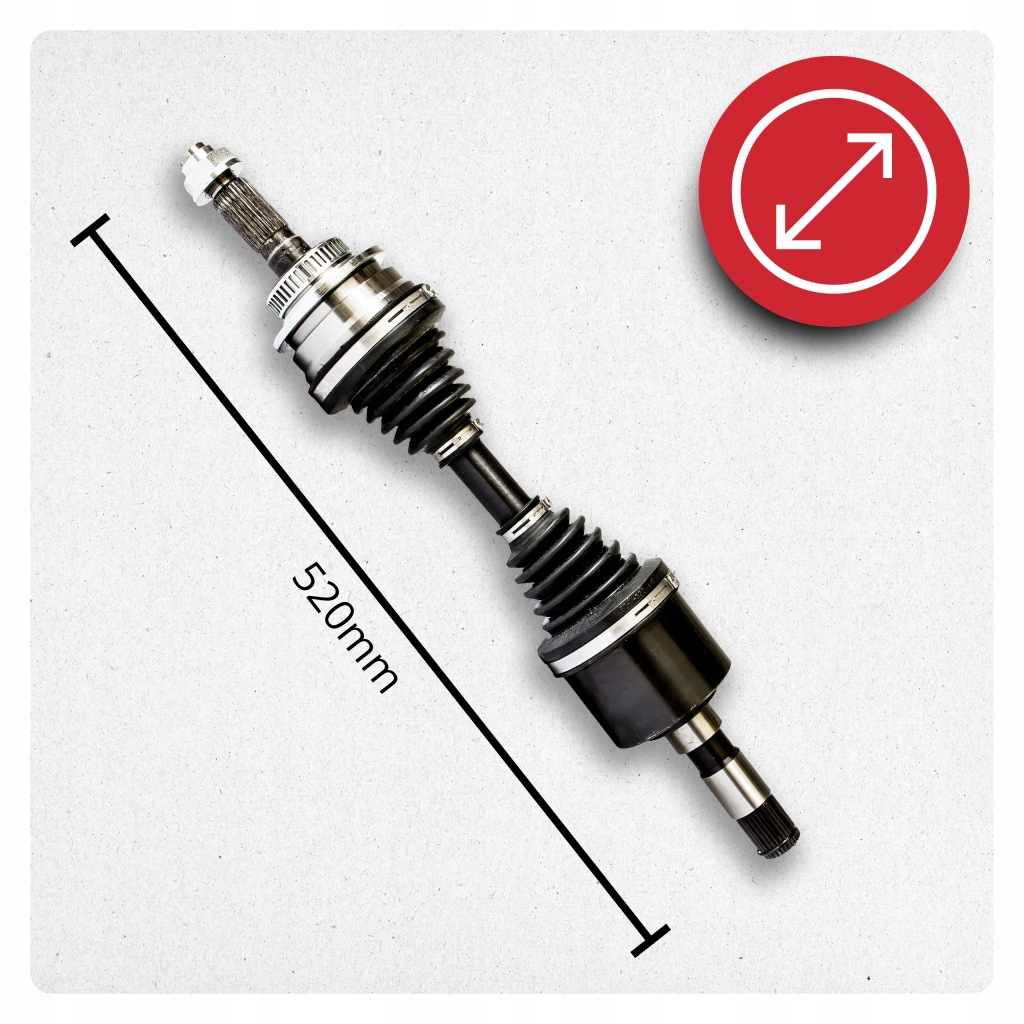 Приводной вал правая ford ranger et 3.0 tdci 4x4 новая Оригинал