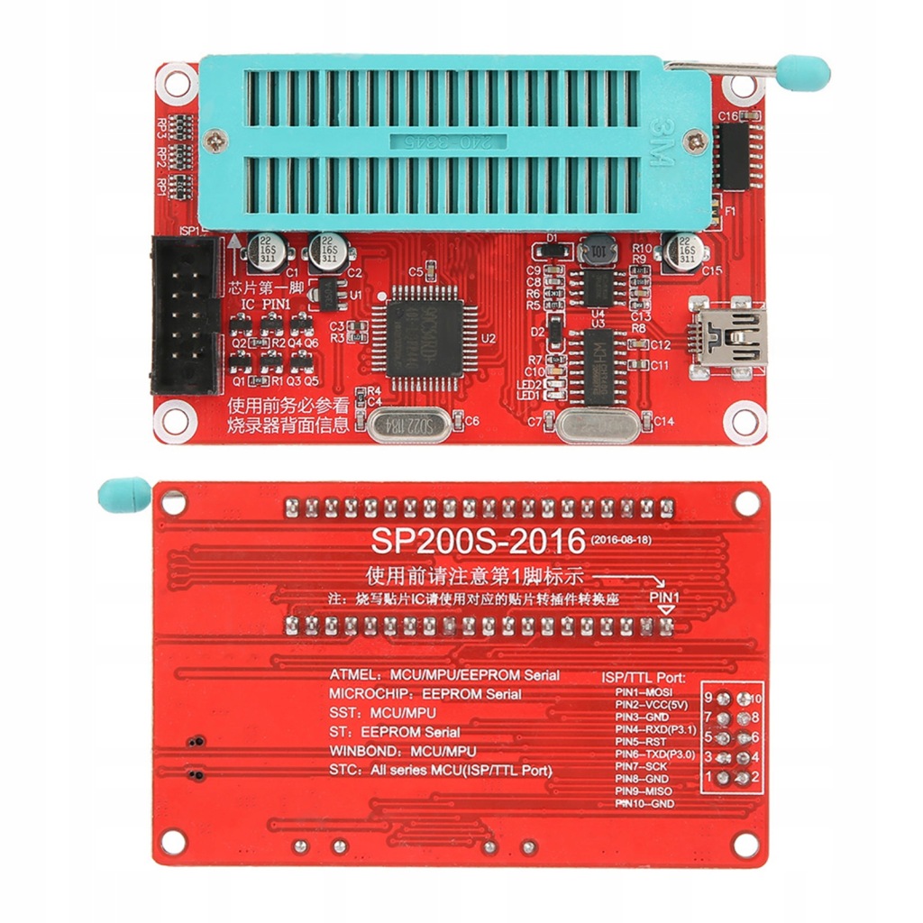 Купить Programatory памяти eeprom serii scm / 24/93 sp200se/sp200s