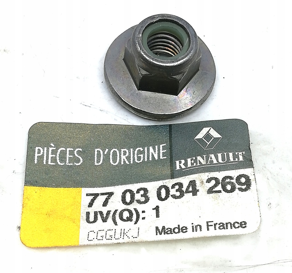фото №1, Гайка m10 renault megane iv scenic iv twingo 7703034269 oe!