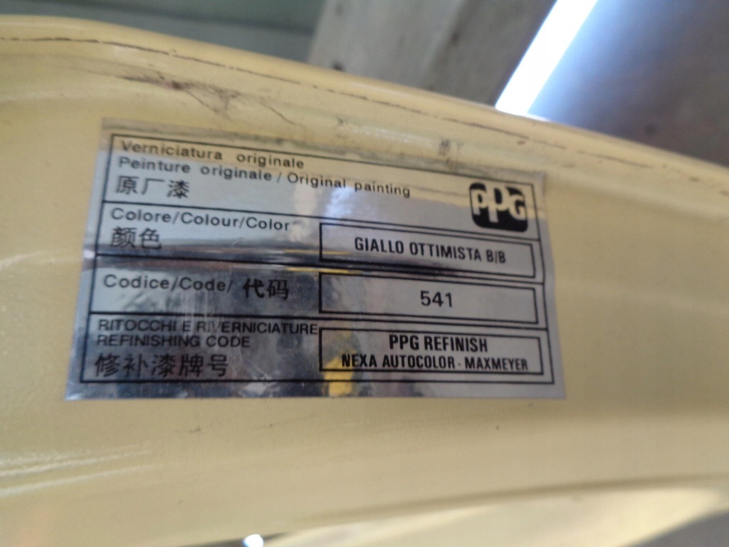 фото №12, Крышка багажника задняя с стекло fiat panda 2 ii 2008r. 541