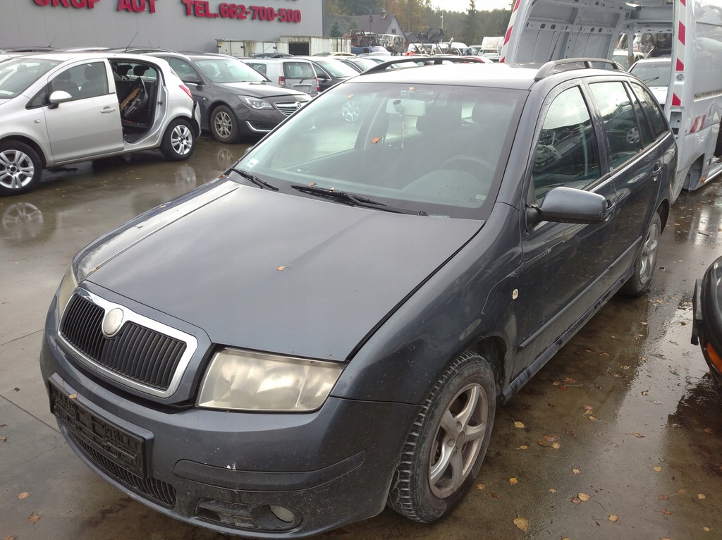 фото №15, Skoda fabia i 6y крыло перед левый szary 9153 9j