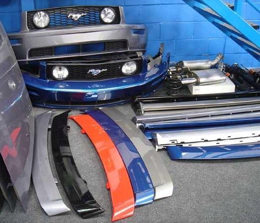 фото №1, Mustang 2005-09 спойлер спойлер кришка багажника задня дифузор gt