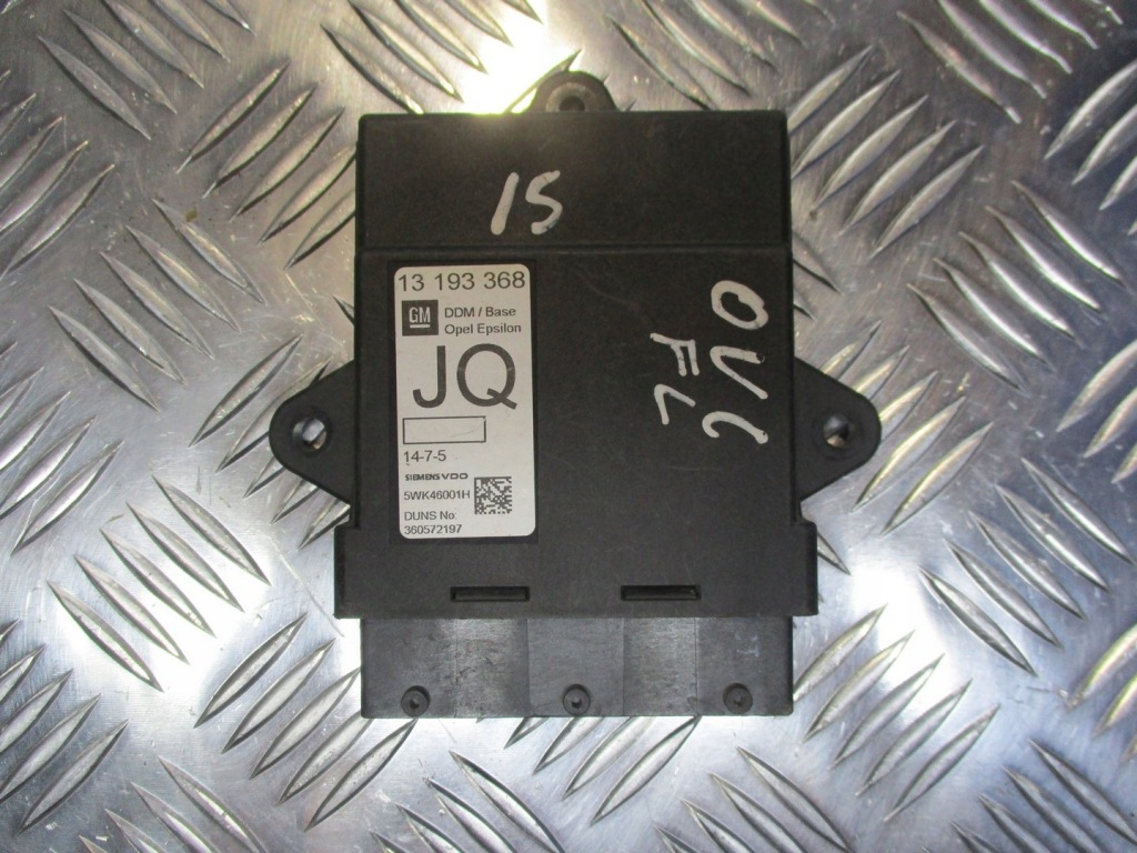 фото №1, Модуль блок керування двері opel vectra c 1.9 cdti 13193368