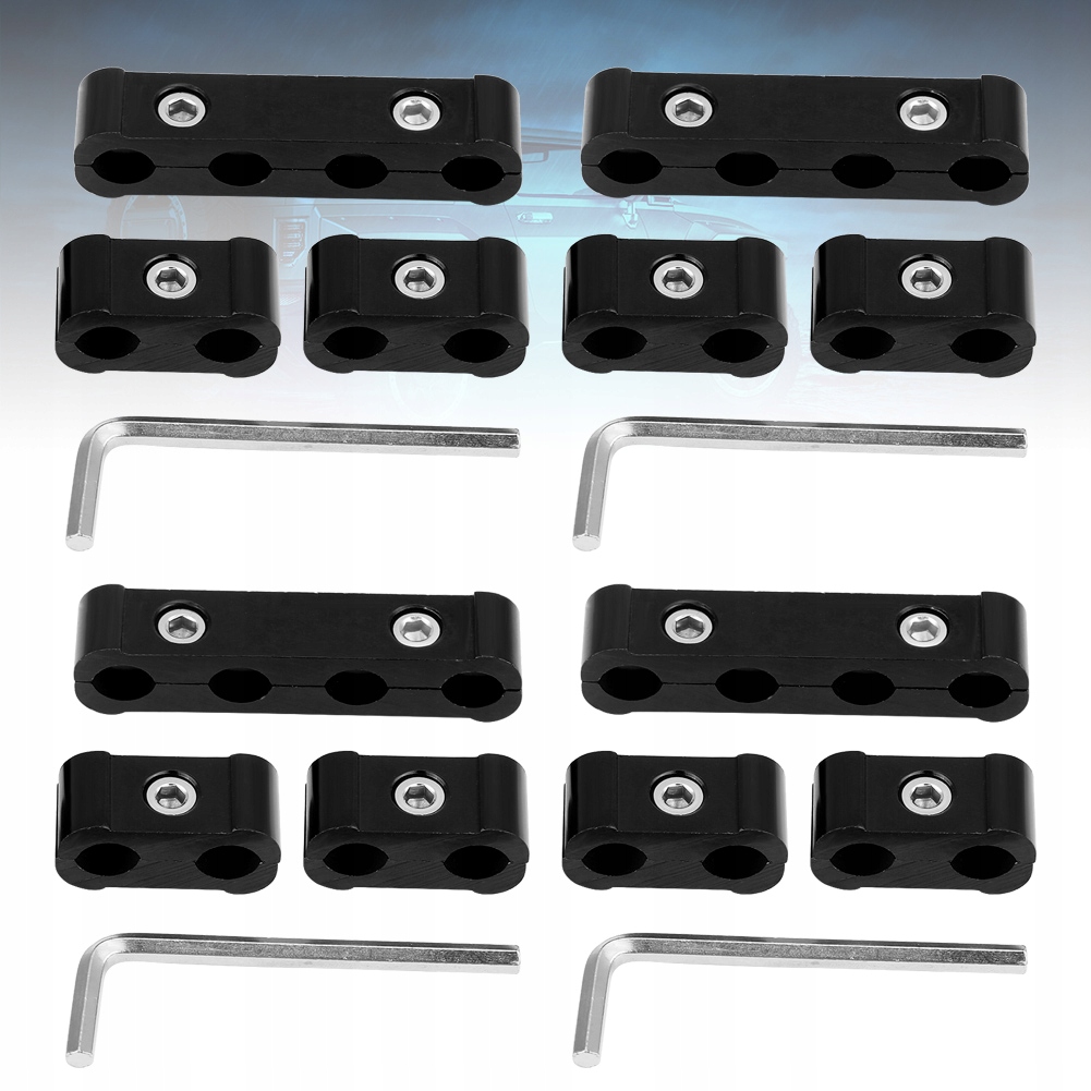 фото №15, Сепараторы трубопровод зажигания 8-10mm чёрный