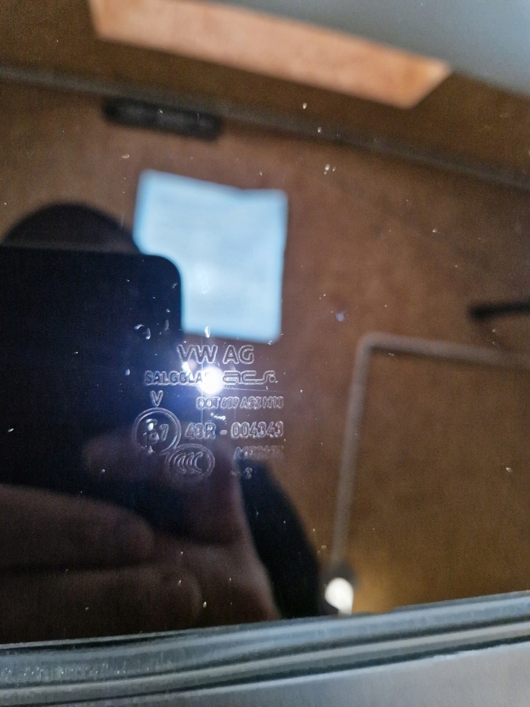 фото №10, Vw t5 multivan скло бічна кватирка оригінальний номер 434-004343