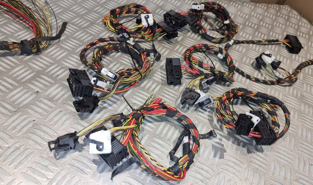 фото №6, Bmw 5 e60 sedan електропроводка джгут модулів багажника mpm + pdc довга комплект