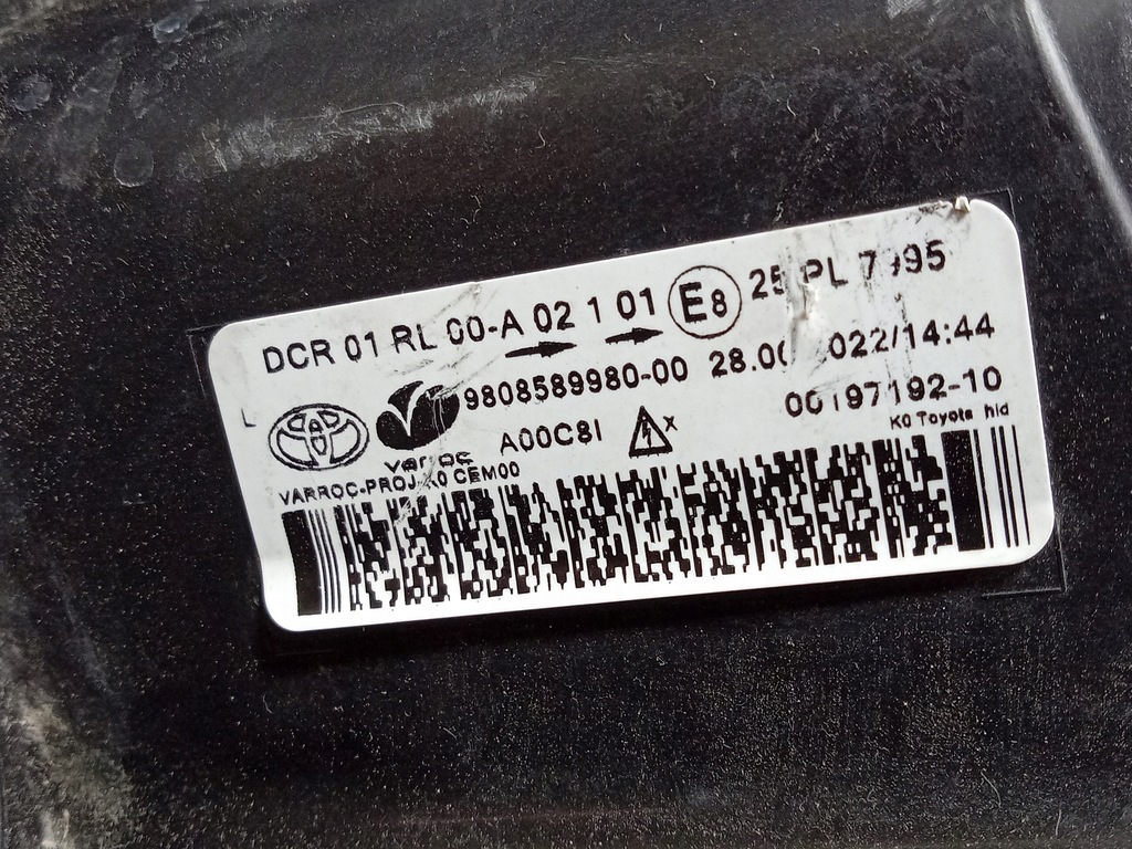 фото №5, Toyota proace ii 16- фара лівий ксенон led eu 9808589980