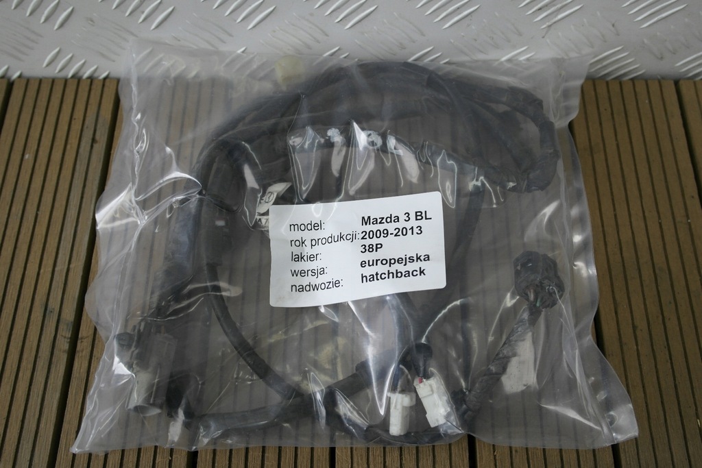 фото №5, Mazda 3 bl 09-13 hb жгут электропроводка pdc задняя bda7-67-150b оригинальный номер