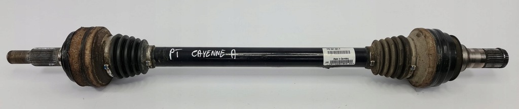 фото №1, Приводной вал правый задняя porsche cayenne ii 7p5 7p0501201f