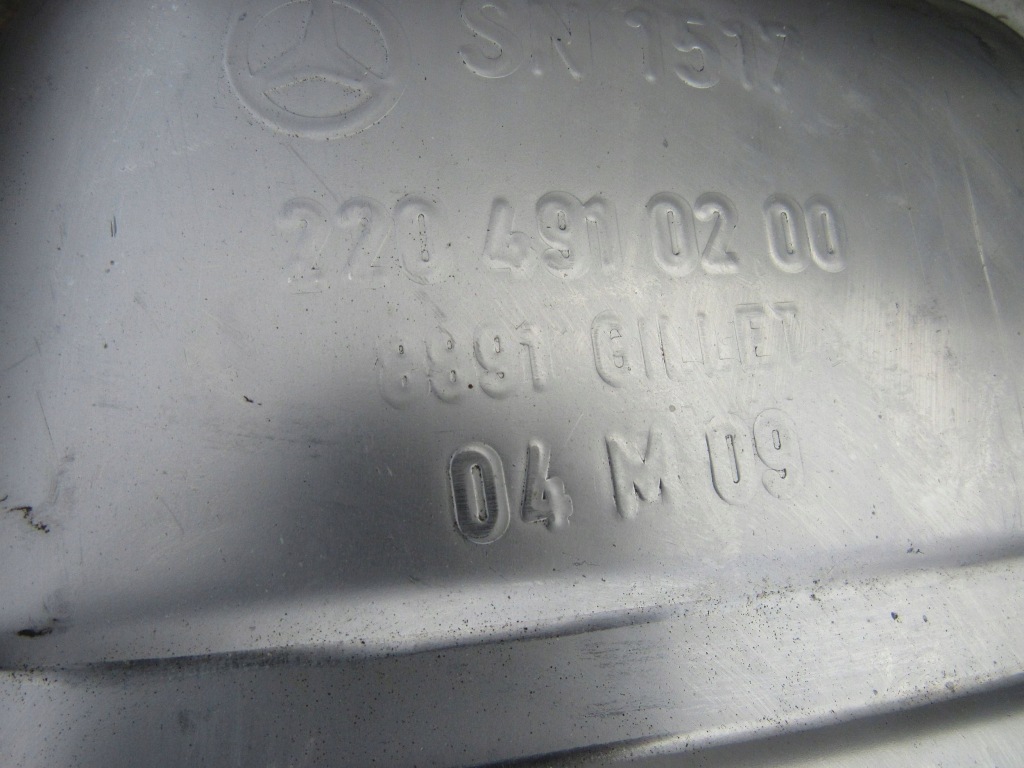 Глушники вихлоп комплект mercedes-benz s w220 220 a2204910100 Доставка