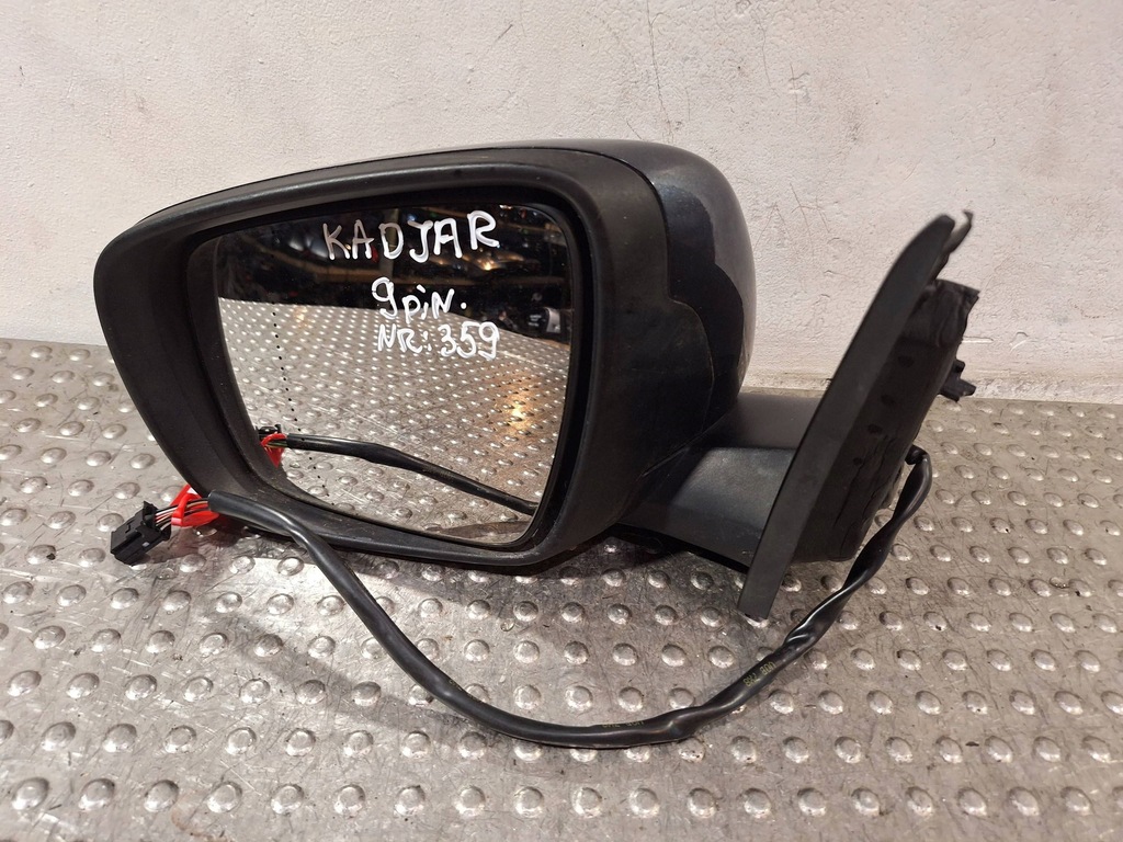 фото №1, Зеркало наружное левая 9 pin renault kadjar 15-