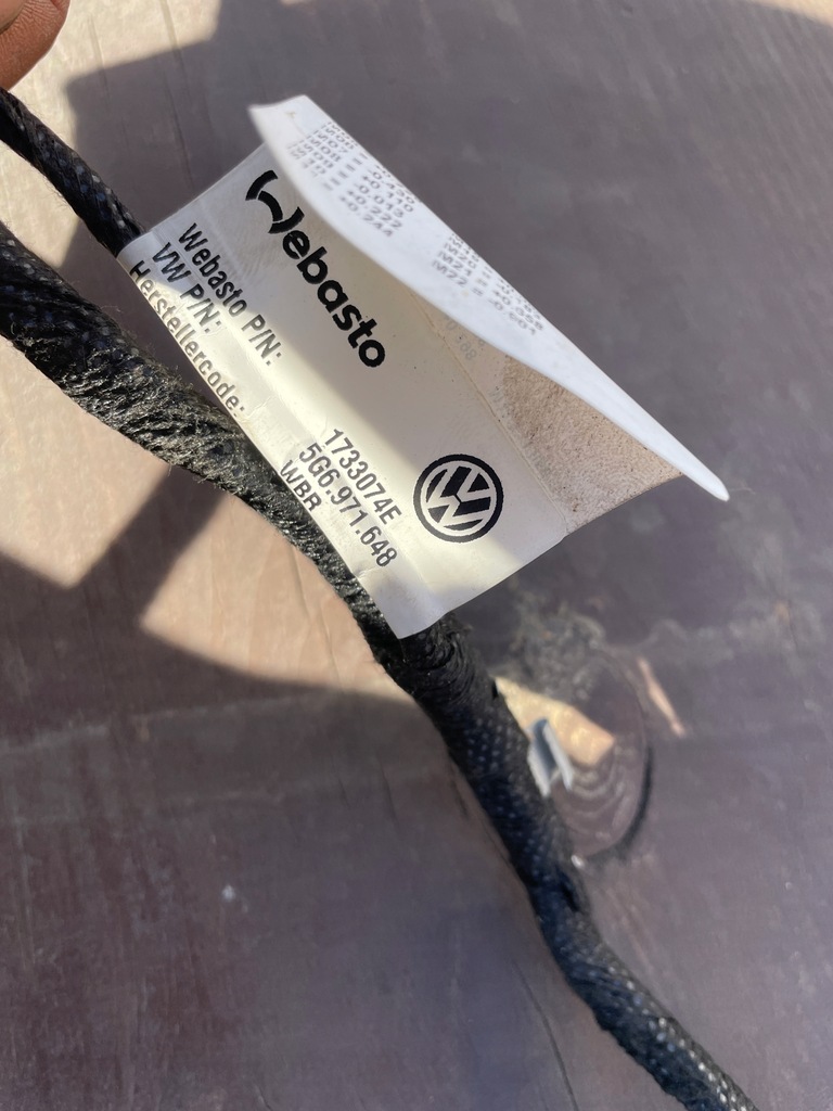 фото №6, Vw golf vii жгут шланг люк 5g6971648