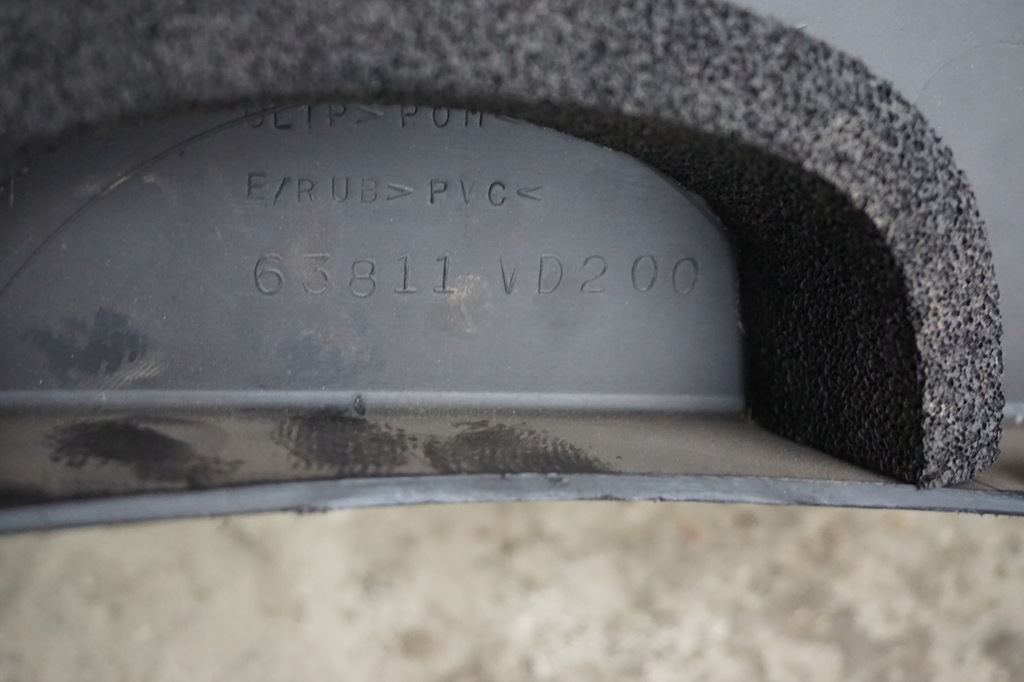 фото №13, Nissan patrol gu4 молдинг накладка крыла левый перед