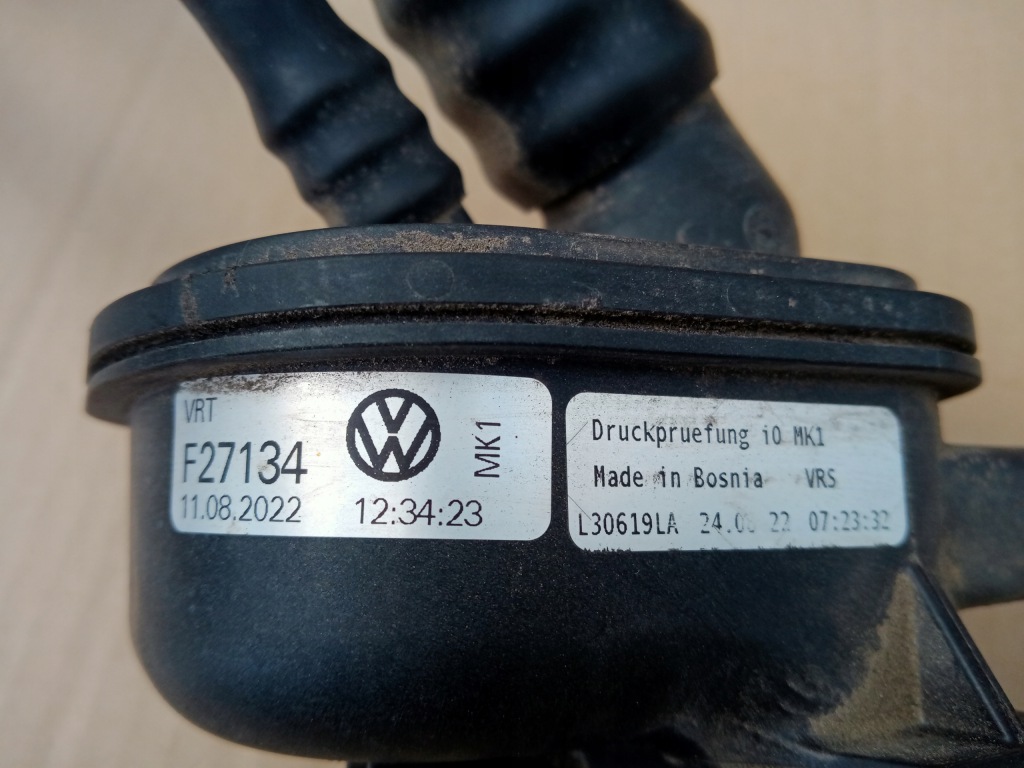 фото №2, Vw golf viii, vw t-roc, skoda octavia iii труба шланг бака пального