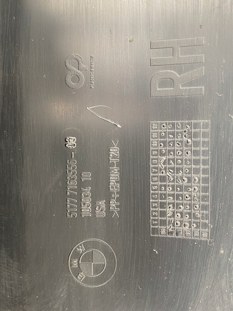 фото №15, Молдинг порог bmw x5 правая 51777163556