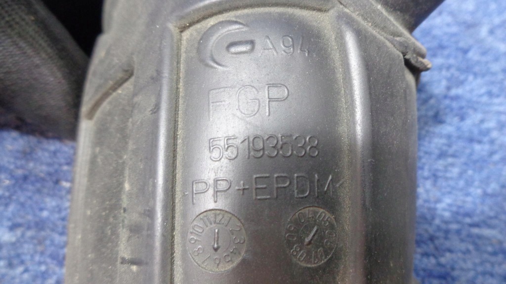 фото №3, Труба wąż фільтра 55193538 alfa romeo 159 1.9 8v/16v jtdm