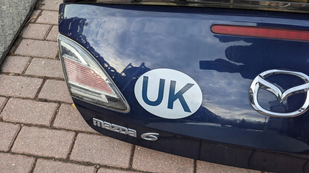 фото №3, Крышка багажника задняя задняя mazda 6 gh hb спойлер