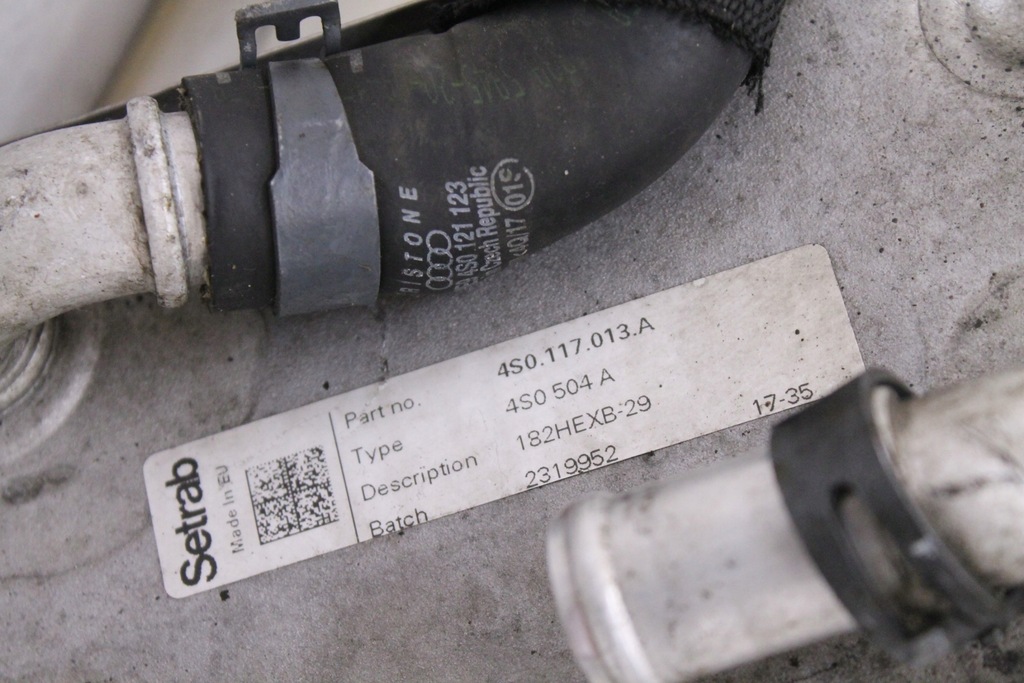 фото №6, Радиатор масла wąż труба масляная audi r8 ii 4s 16-