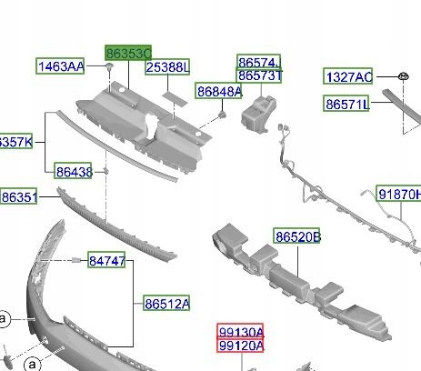 фото №4, Защита накладка поперечина перед kia ev6 21-