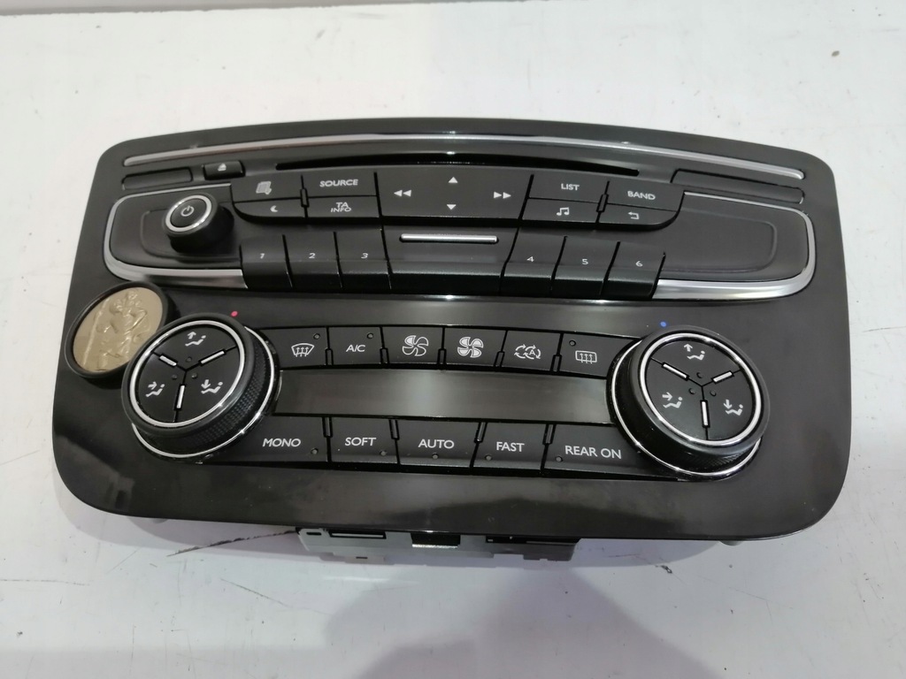 фото №2, Peugeot 508 rxh панель радио кондиционера