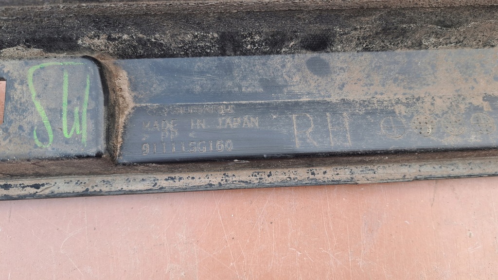 фото №6, Subaru forester молдинг порог порог правый 12-18