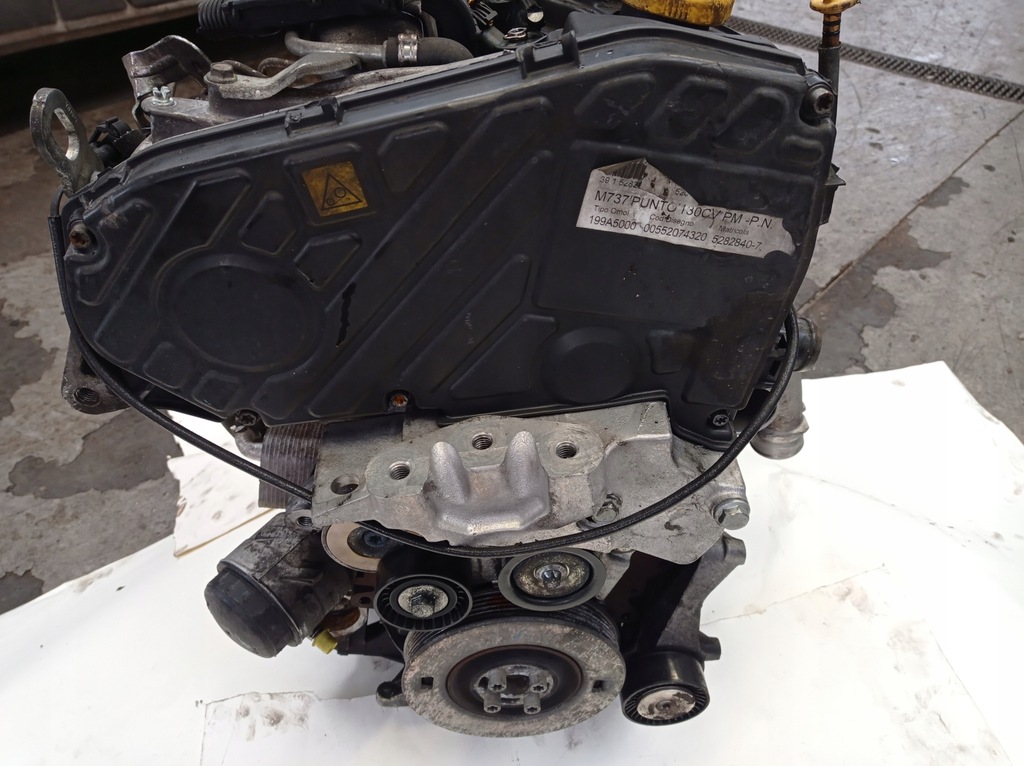 фото №10, Двигатель fiat grande punto 1.9 jtd m-jet 199a5000