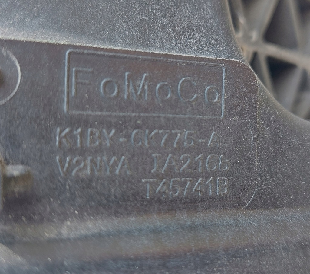 фото №8, Ford puma mk2 1,5 ecoboost fiesta mk8 балка pas передній вентилятор радіатор