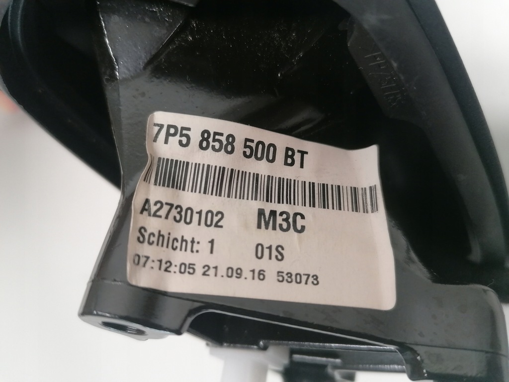 фото №11, Porsche cayenne 7p5 lift зеркало правое 13 pin камера europa 14-17