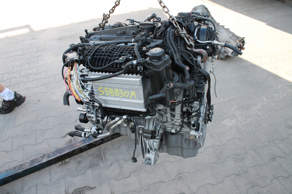Двигун комплектний  bmw m3 m4 m5 s58b30a 5 tyśkm Зі Шроту