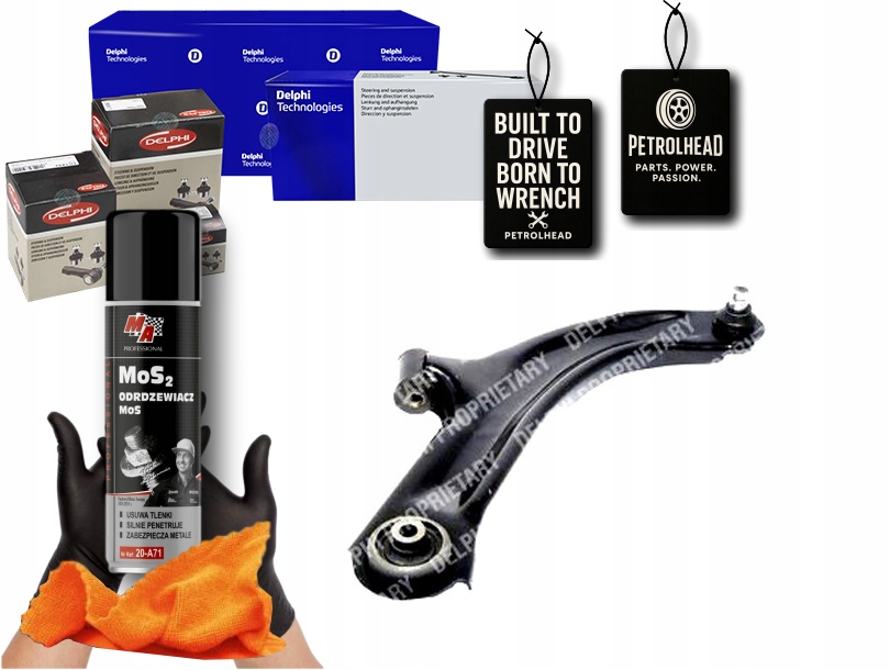 фото №1, Важіль dół 18 mm renault clio iii modus 1.2-2.0 09 #petrolhead pro+ kit1