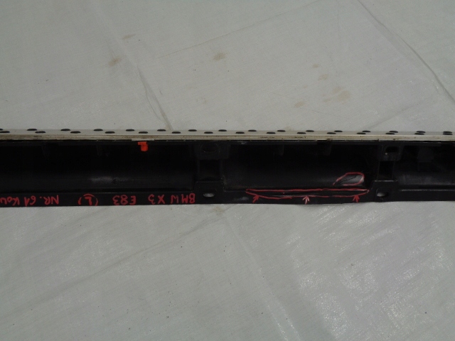 фото №11, Bmw x3 e83 порог подножка накладка левая