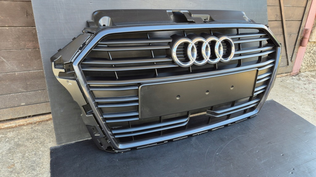 фото №1, Решётка радиатора радиатора решётка радиатора audi a3 8v lift 16-20 радар acc оригинальный номер 8v3853651ab nowa!