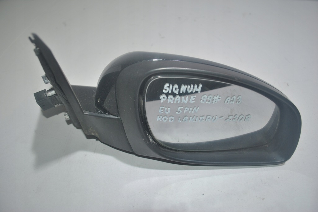 фото №1, Дзеркало зовнішнє opel signum праве europa 5 pin z20r