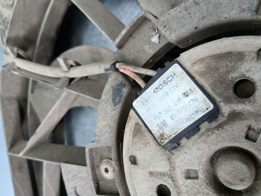 Вентилятор радіатора води opel astra g 1.6b 98r 90570739 в Україні