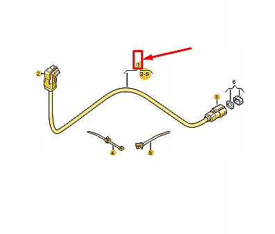 фото №1, Audi e-tron gt a/c compressor high voltage wire 9j1971008a