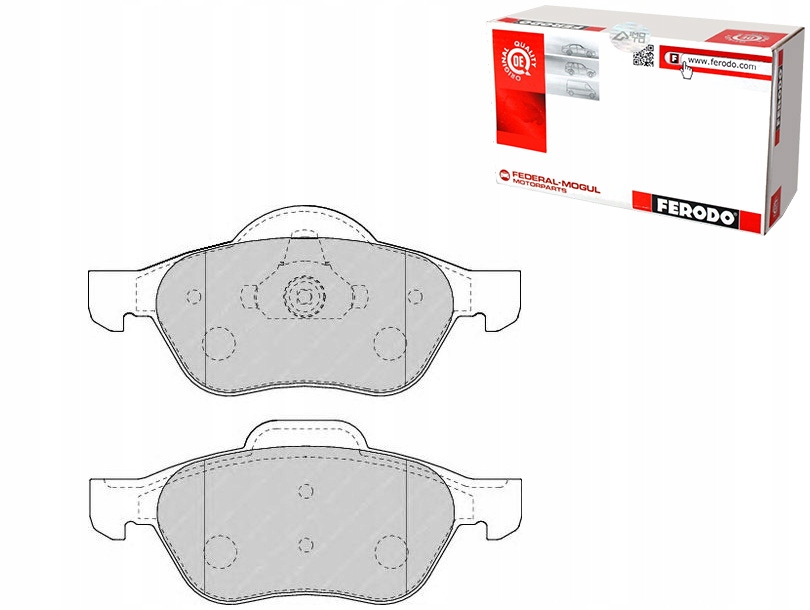 фото №1, Ferodo гальмівні колодки гальмівні renault laguna laguna ii l